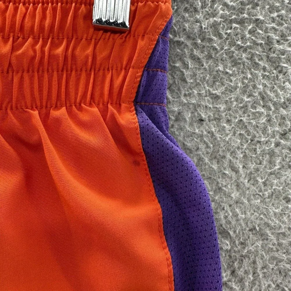 Nike‎ Dri-Fit Shorts Women's Small Orange & Purple Running Shorts Size S